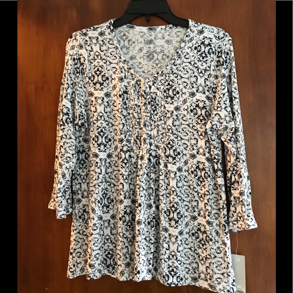 Croft & Barrow women’s 3/4 length sleeve shirt